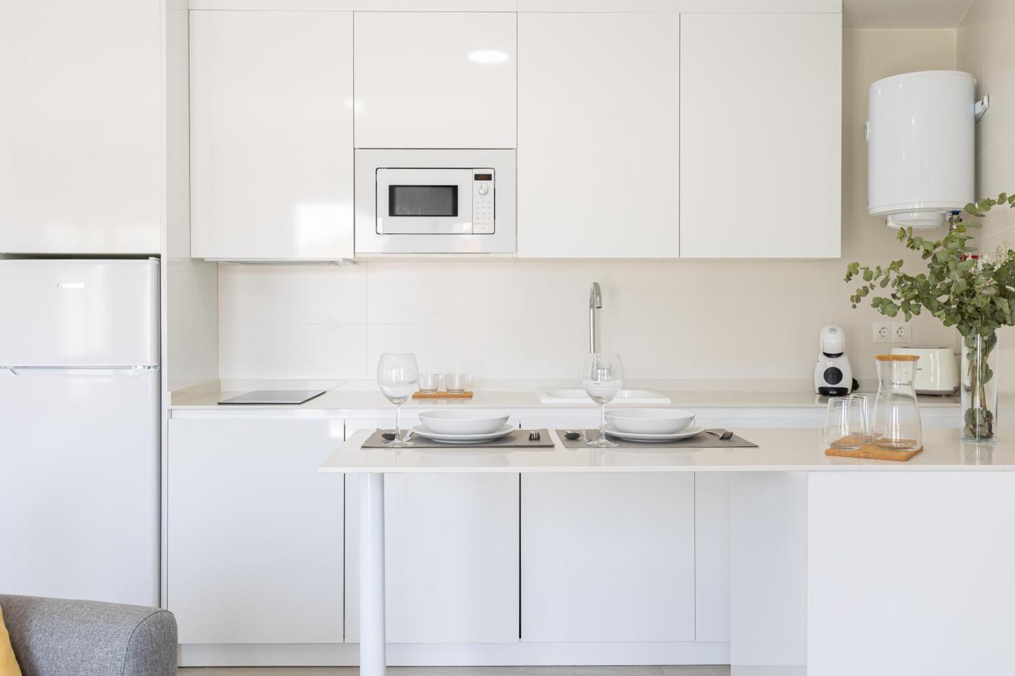 Apartamentos La Pelusa Malaga Bagian luar foto